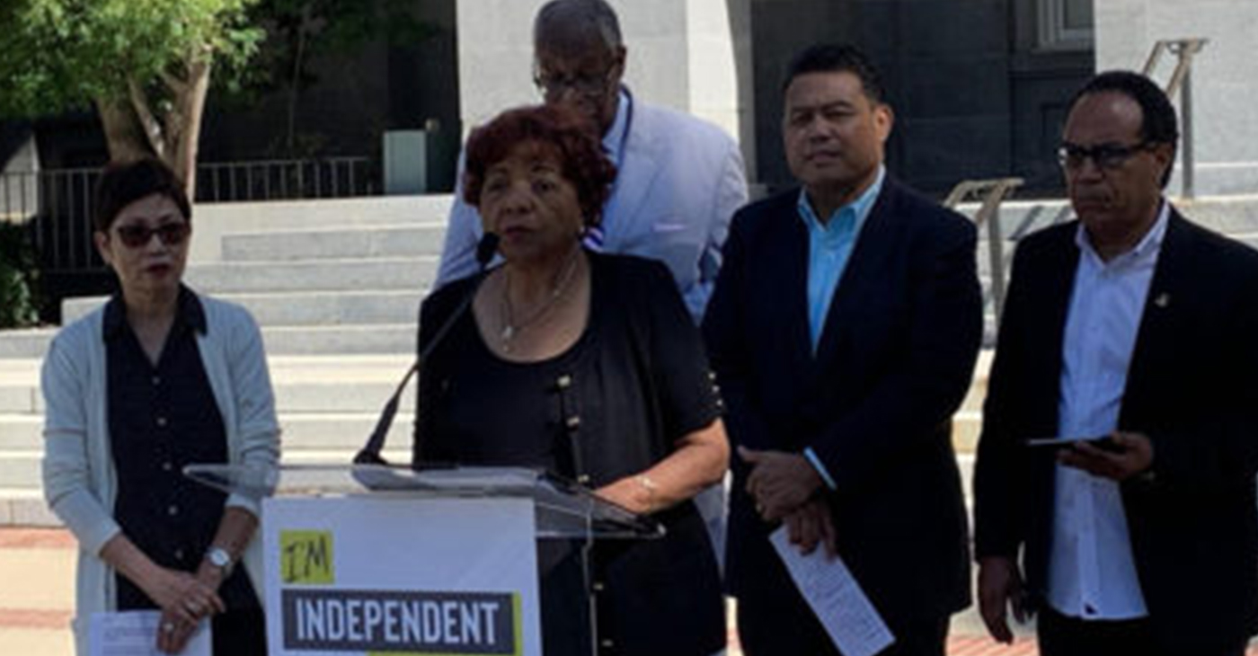 NAACP State President Alice Huffman and other statewide and local community based leaders. (Photo by: sacobserver.com)