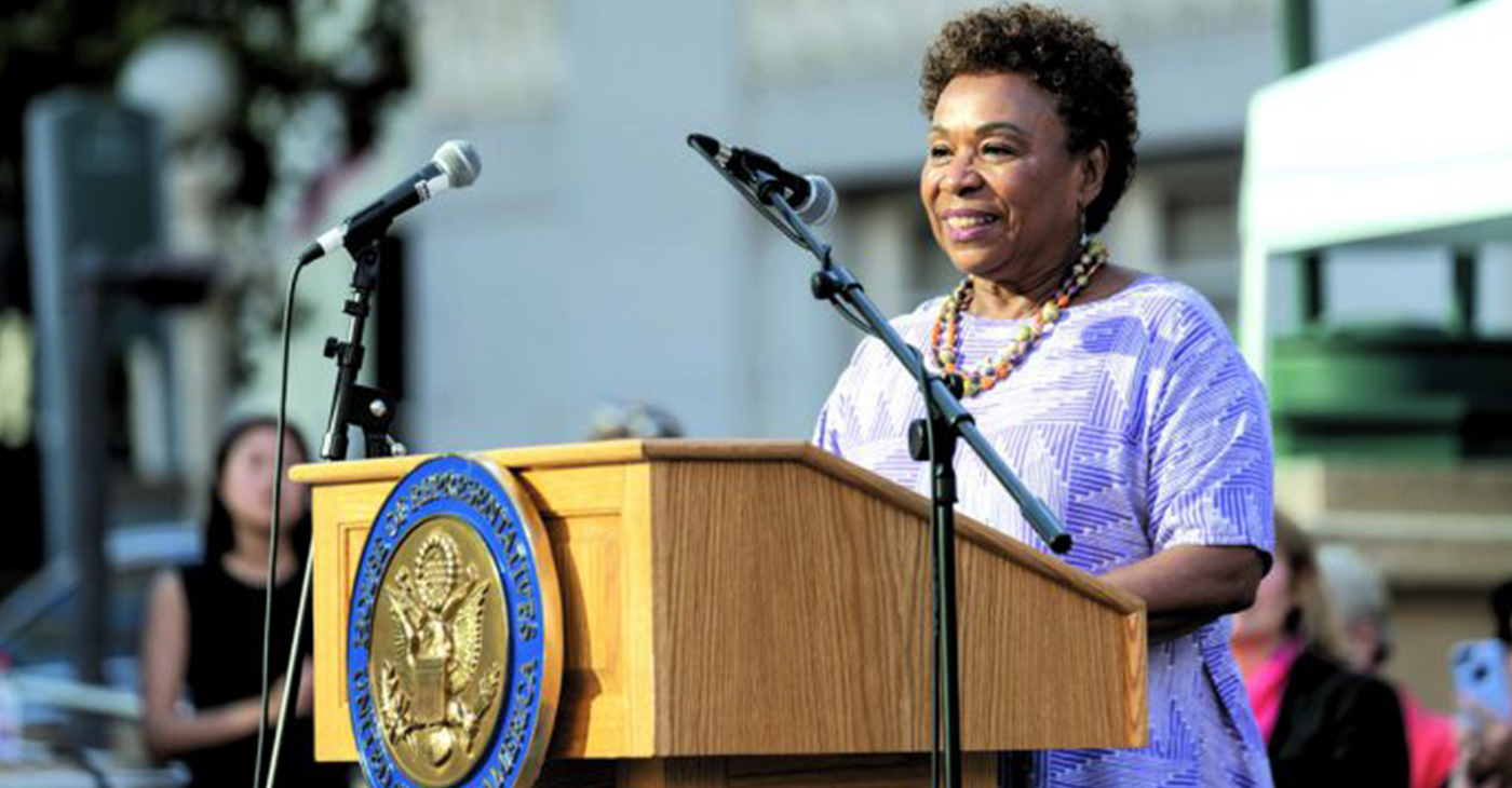 Barbara Lee. (Photo by: Michelle Snider)