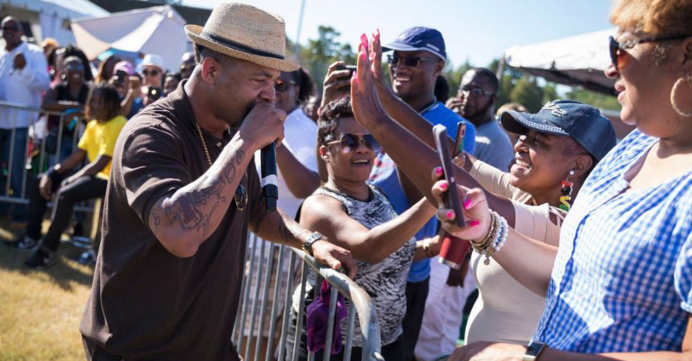 Hip Hop Artist Juvenile performing at a past Westbank Heritage Festival. (Photo by: westbankheritagefest.com)