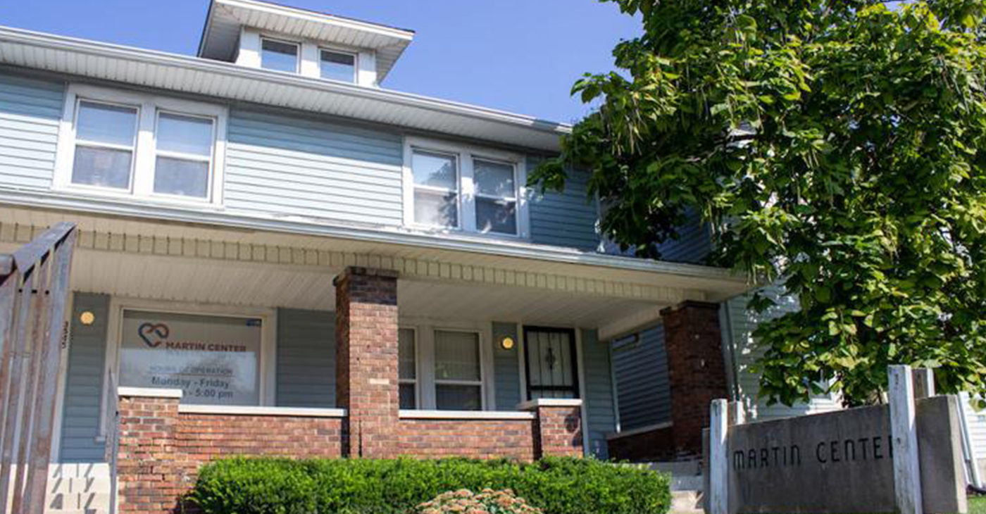 The Martin Center Sickle Cell Initiative, 3545 N. College Ave., sits in what used to be a duplex. The center, which provides support for people who have sickle cell disease, is celebrating its 50th anniversary this year. (Photo by: Tyler Fenwick)