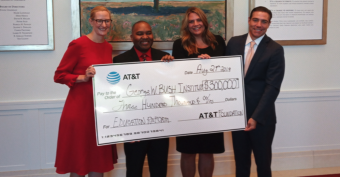 The contribution is part of AT&T Aspire, the company’s signature education initiative focused on school success and career readiness. Since 2008, AT&T Aspire has committed $500 million to programs that help millions of students in all 50 states and around the world.