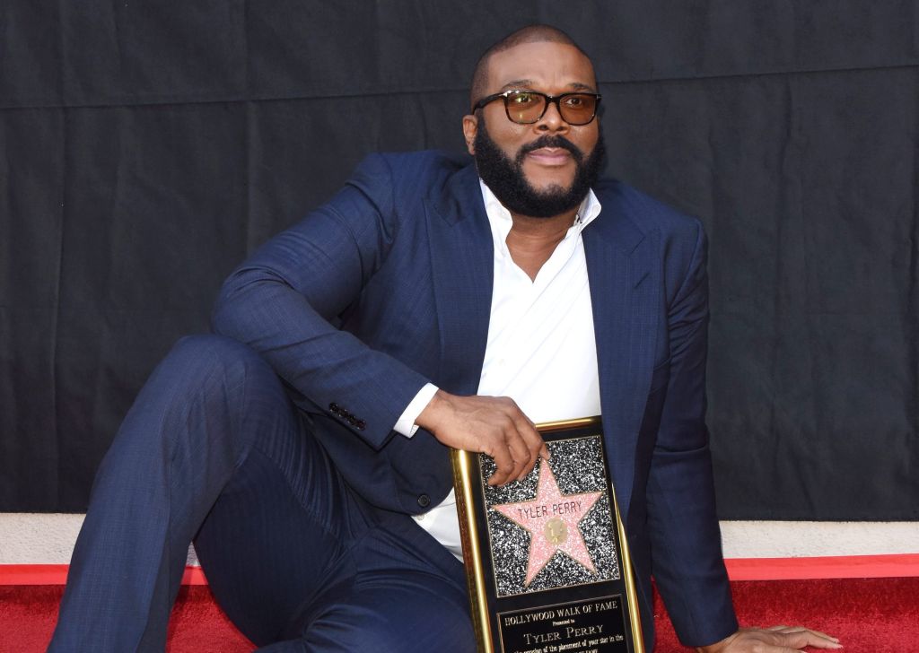 Tyler Perry honored with a Star