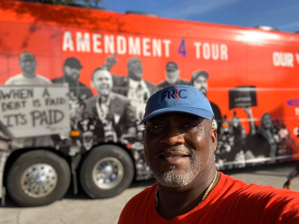 Desmond Meade, executive director of Florida Rights Restoration Coalition has been fighting on the front lines to restore voting rights to the formerly convicted without stipulations.