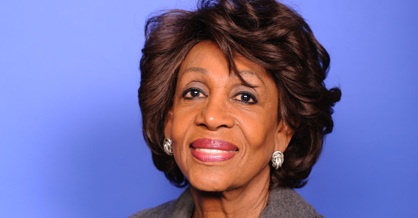 Congresswoman Maxine Waters (D-CA), Chairwoman of the House Financial Services Committee