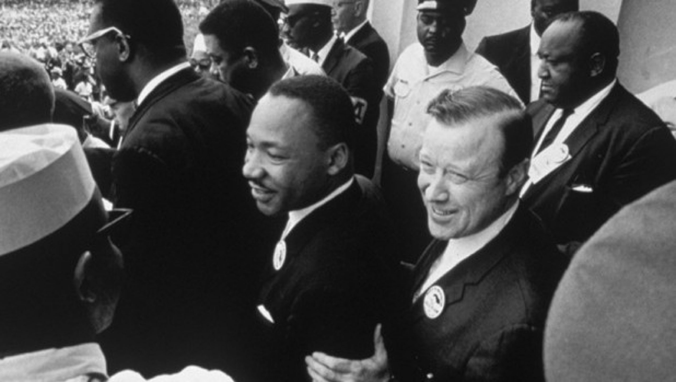 1965 — Doctor Martin Luther King Jr. and Walter Reuther, President of the UAW and the March on Washington