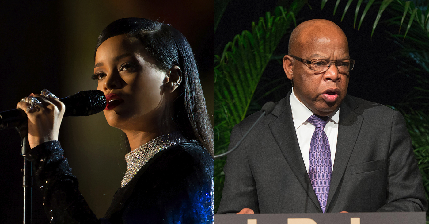 Global music and fashion icon, business entrepreneur, and philanthropist, Rihanna, will receive the prestigious President’s Award and U.S. Congressman and civil rights leader John Lewis (D-GA), will receive the prestigious NAACP Chairman’s Award during the 51st NAACP Image Awards.