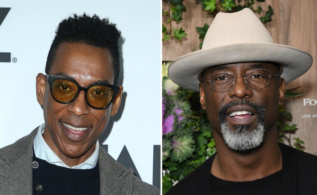 Orlando Jones and Isaiah Washington