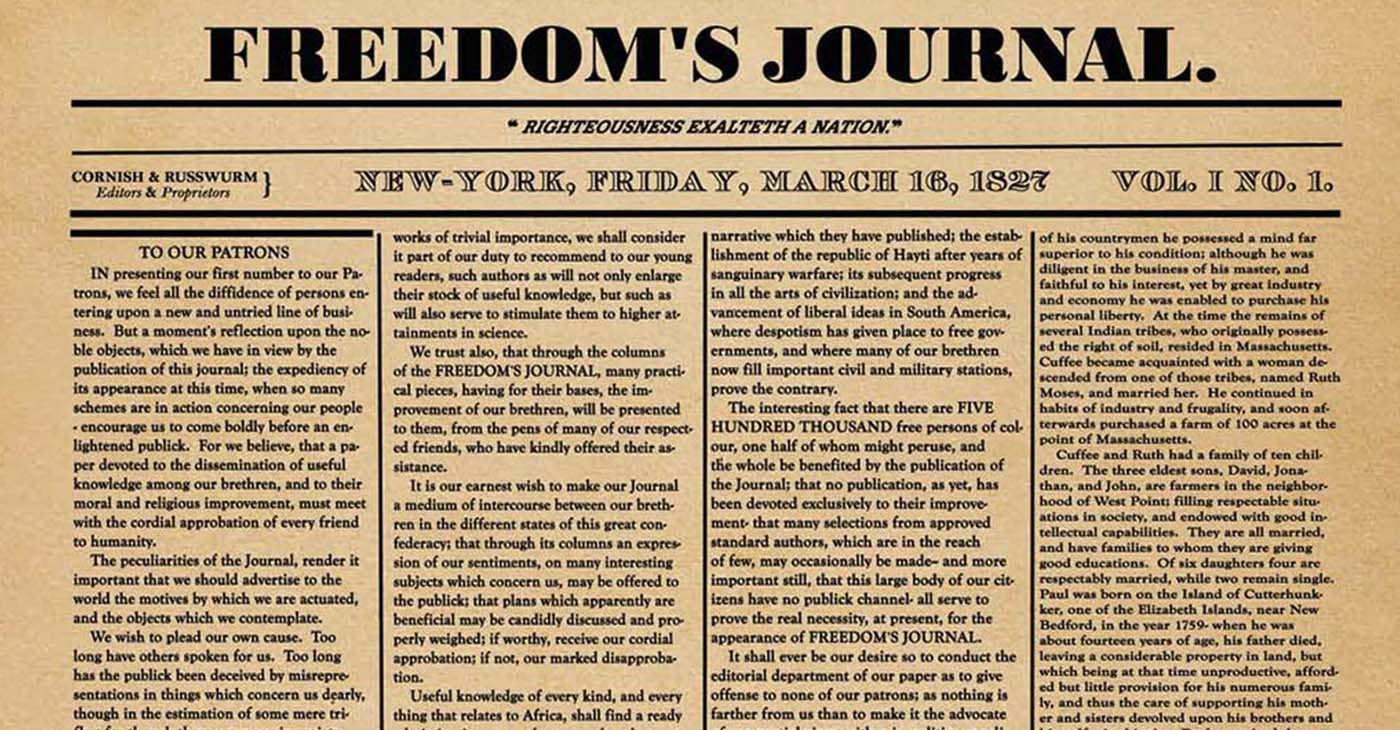 Today, the Black Press continues to tackle domestic and global issues, including the new novel coronavirus pandemic and its effects on all citizens – particularly African Americans.