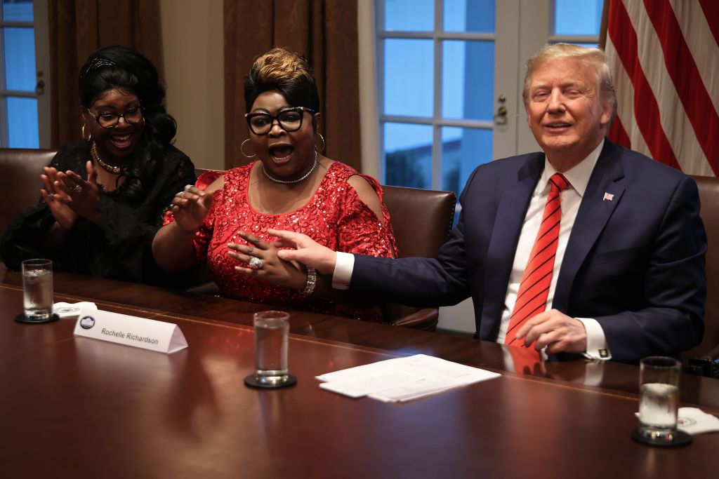 President Trump Meets With African American Leaders In The Cabinet Room