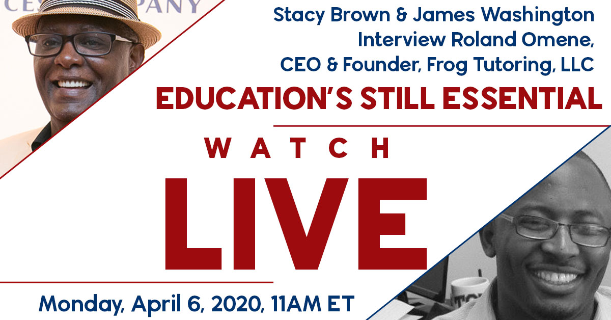 The live stream included Frog Tutoring Founder and CEO Roland Omene, NNPA Senior Correspondent Stacy Brown, and James Washington, the publisher of the Dallas Weekly Newspaper, a member of the Black Press of America.