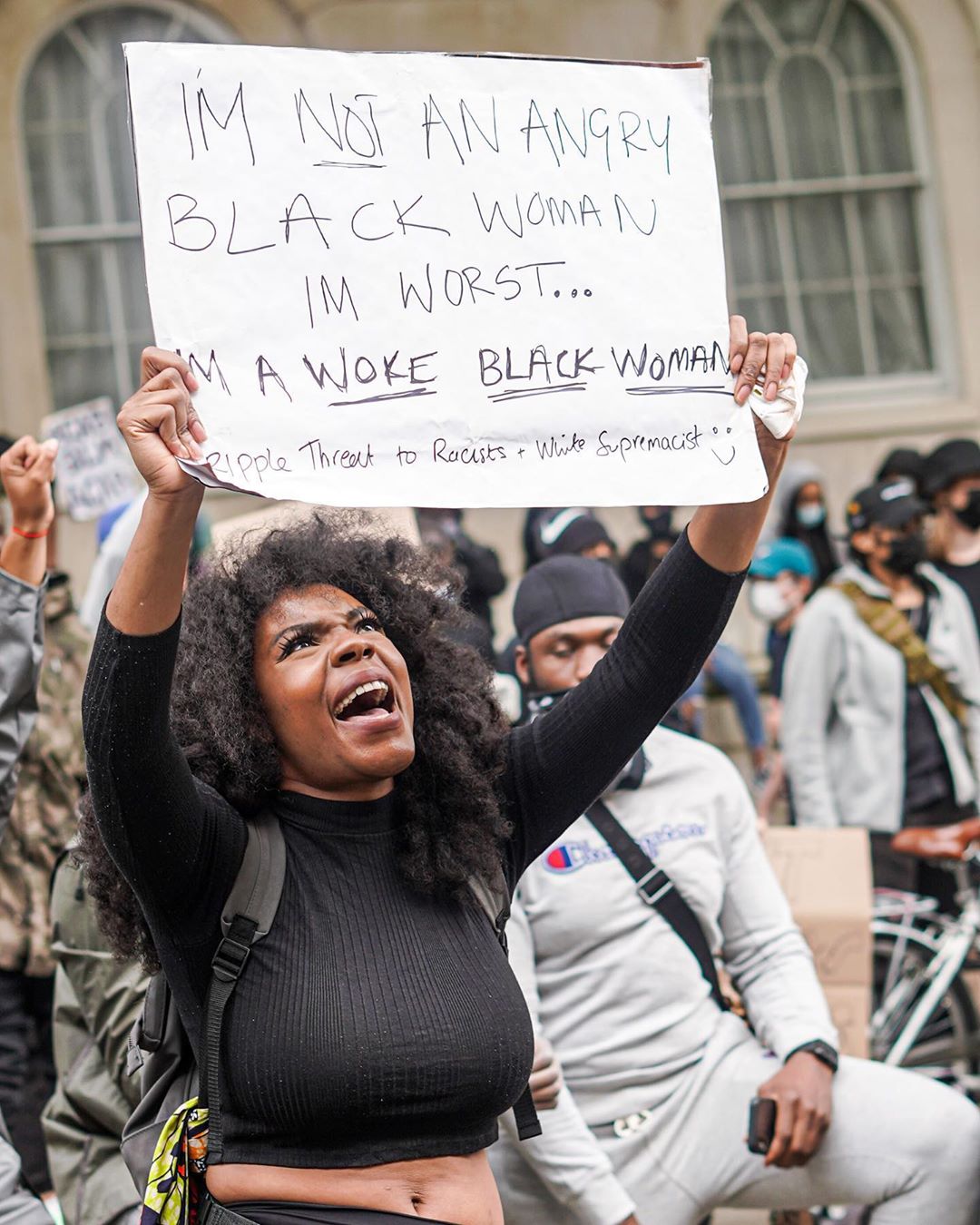 Black women protest police brutality