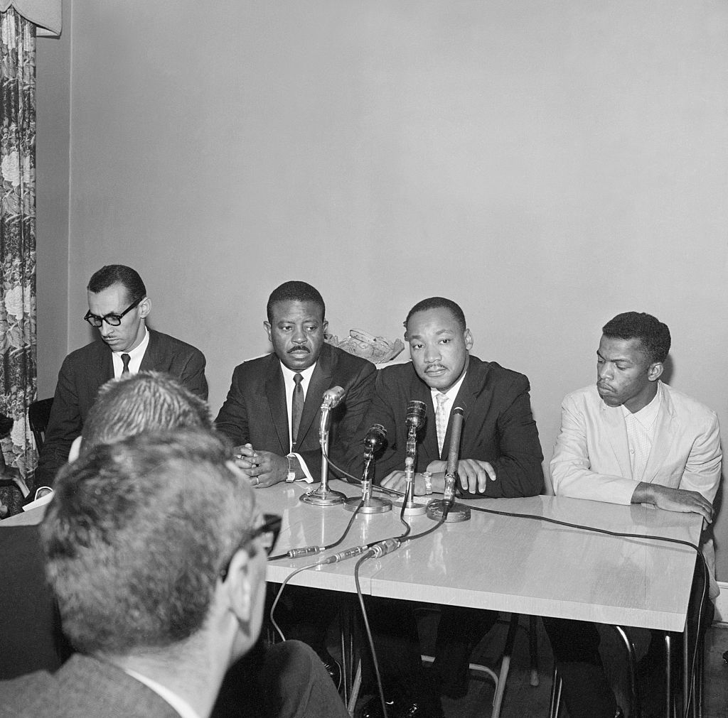 Freedom Rider Leaders Holding Press Conference