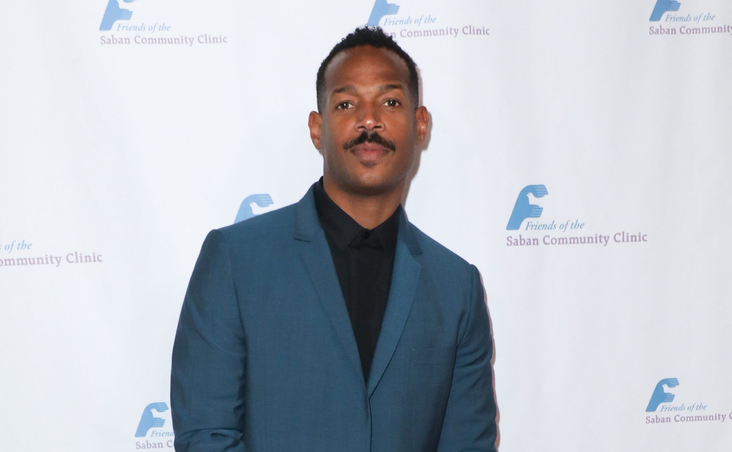 Marlon Wayans arrives at the Saban Community Clinic's 43rd Annual Dinner Gala held at The Beverly Hilton Hotel on November 18, 2019 in Beverly Hills, Los Angeles, California, United States. (Photo by Image Press Agency)