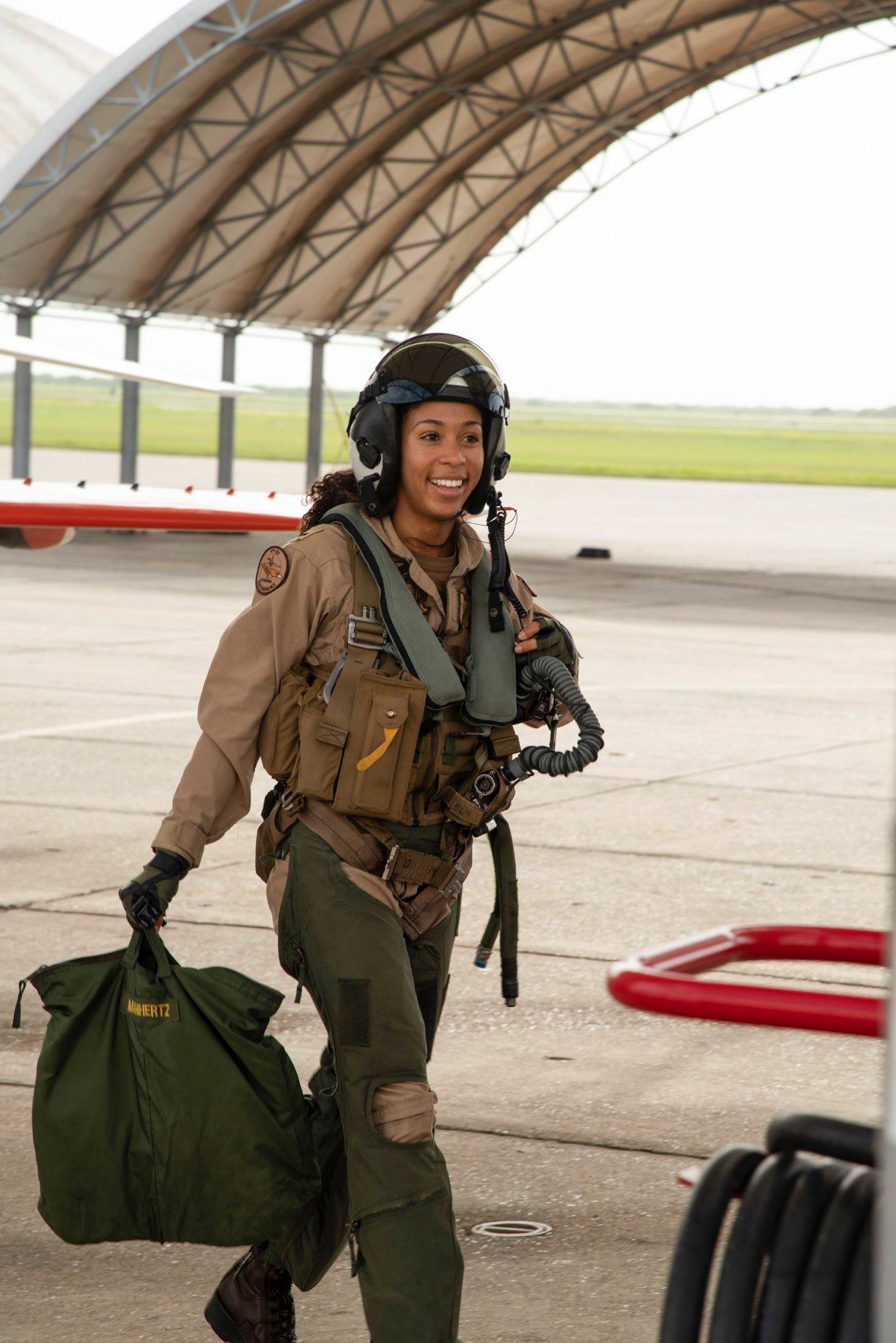 Lt. j.g. Madeline Swegle, U.S. Navy tactical jet pilot