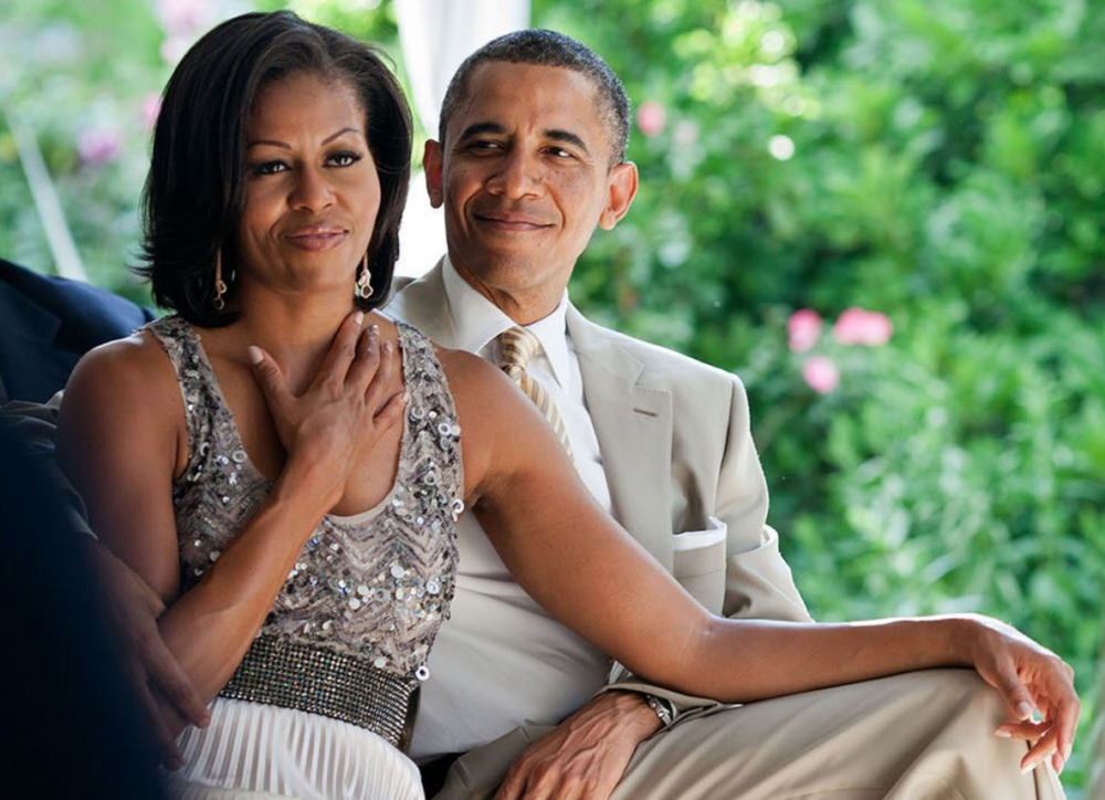 Barack and Michelle Obama (Image: Instagram)