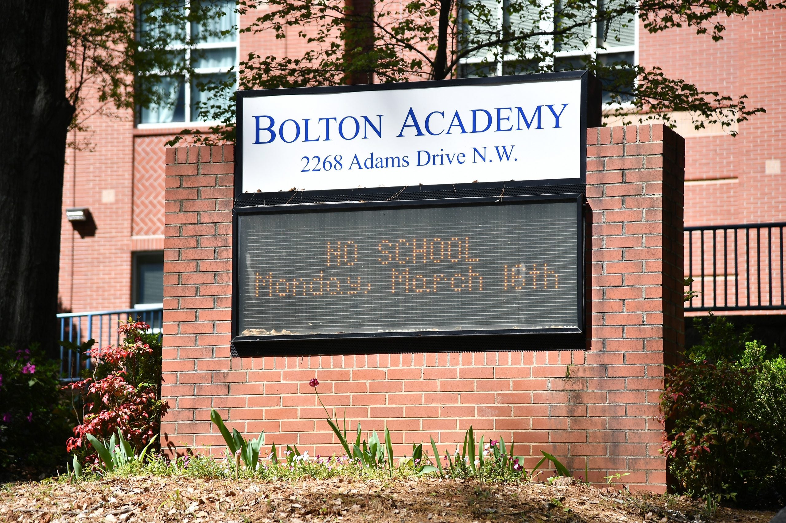 Bolton Academy school building displays 