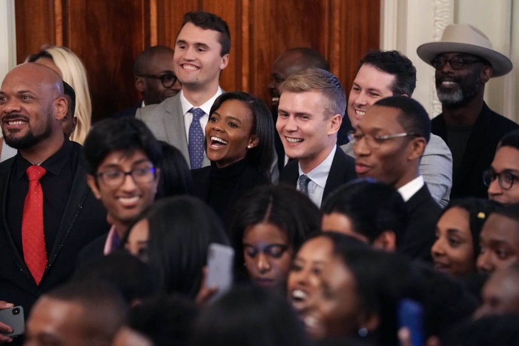 President Trump Addresses Young Black Leadership Summit At The White House