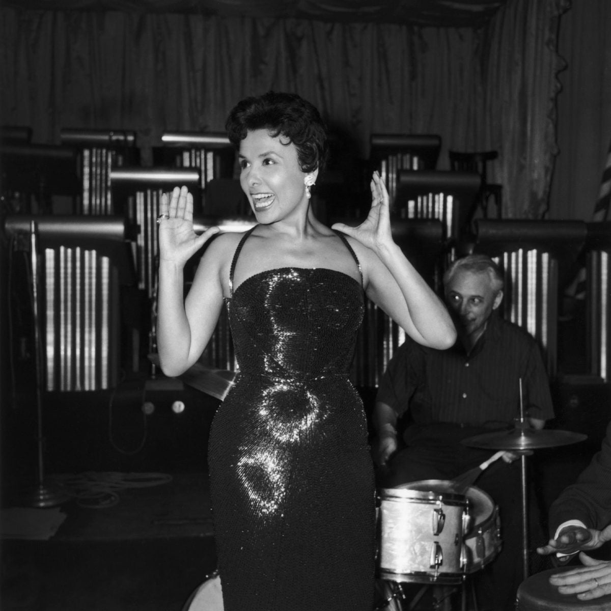 Paris, Singer Lena Horne, 1956