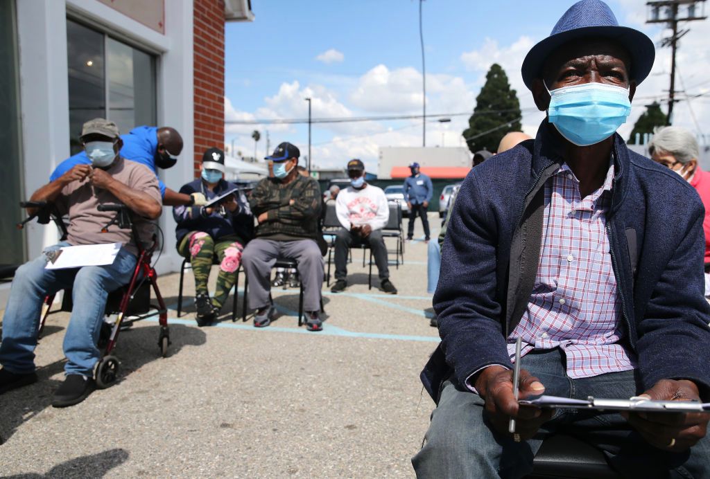 Pop-Up COVID-19 Vaccine Clinic Held At Predominantly Black Church In L.A.