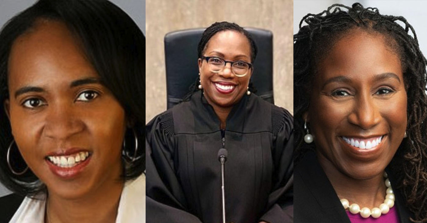 For his first three federal Court of Appeals nominations, President Biden named three Black women— Tiffany Cunningham, Ketanji Brown Jackson, and Candace Jackson-Akiwumi.