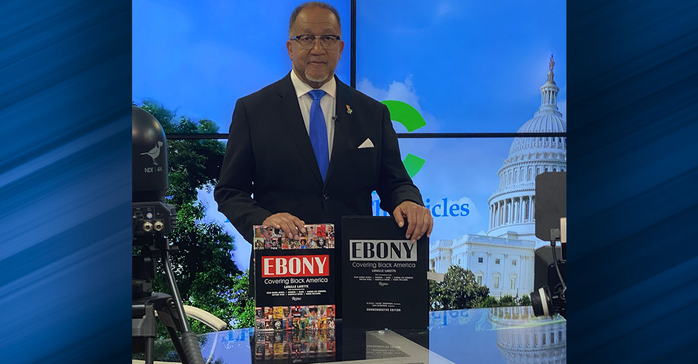 Lavaille Lavette’s expansive book counts as a national treasure, which the publisher said marks not only history but also makes history. (Photo: Dr. Benjamin F. Chavis Jr., president and CEO, National Newspaper Publishers Association.