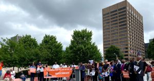 Faith Leaders Voting Rights Rally in Georgia