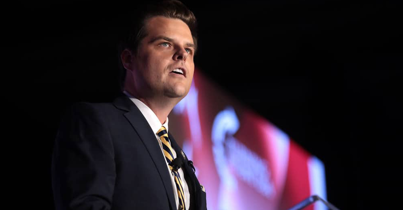 Gaetz is being investigated for obstructing justice in a probe of child sex trafficking