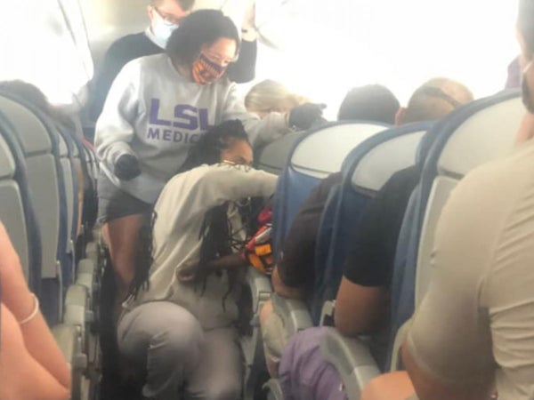 Black Women To The Rescue: Two Med School Students Help Passenger In Distress Mid-Flight