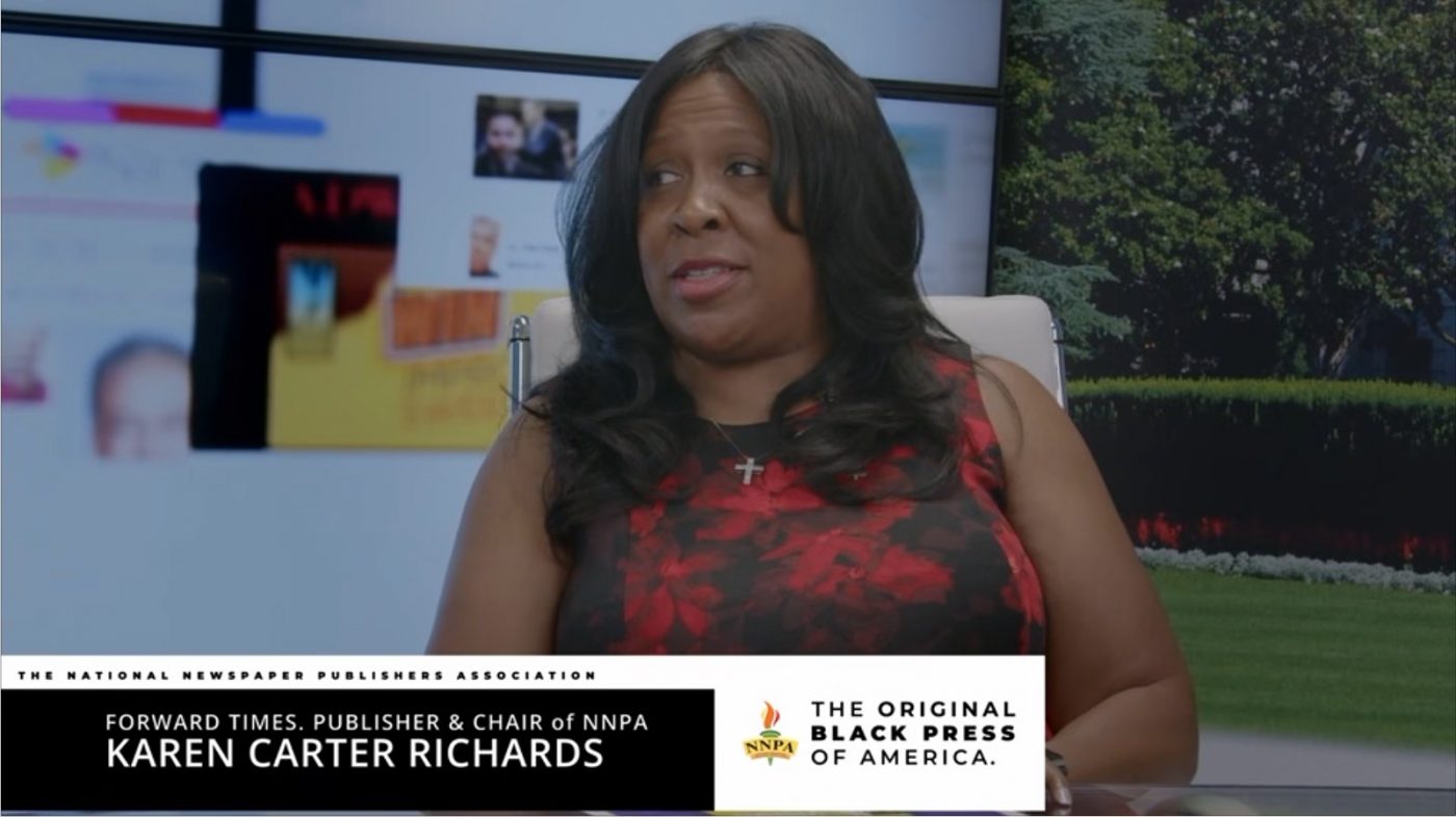 According to Karen Carter Richards, the state of the Black Press of America is more robust than it has ever been.