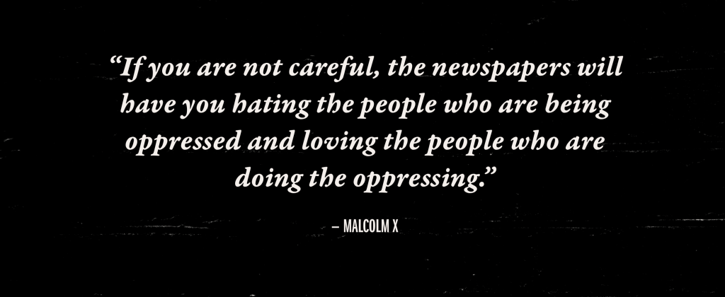 Malcolm X Speaks On The Press