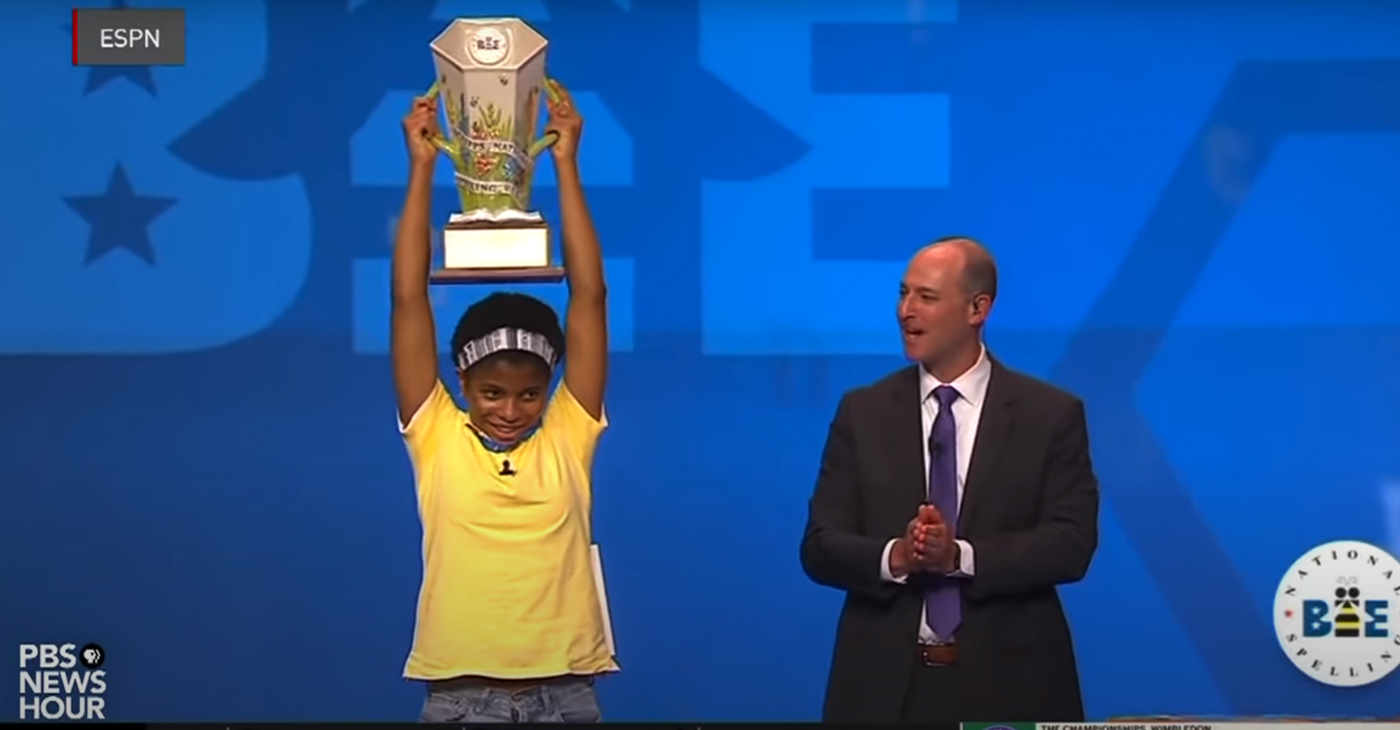 Zaila Avant-garde made history Thursday as the first African American student to win the Scripps National Spelling Bee. The word she spelled correctly to win was 