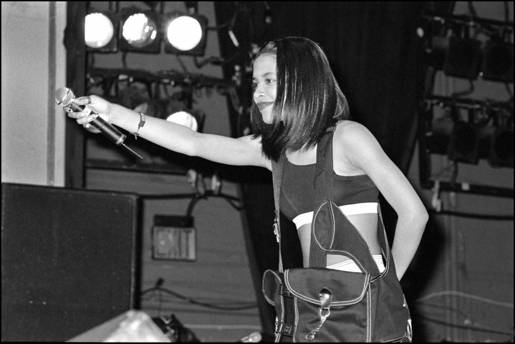 Aaliyah In Performance