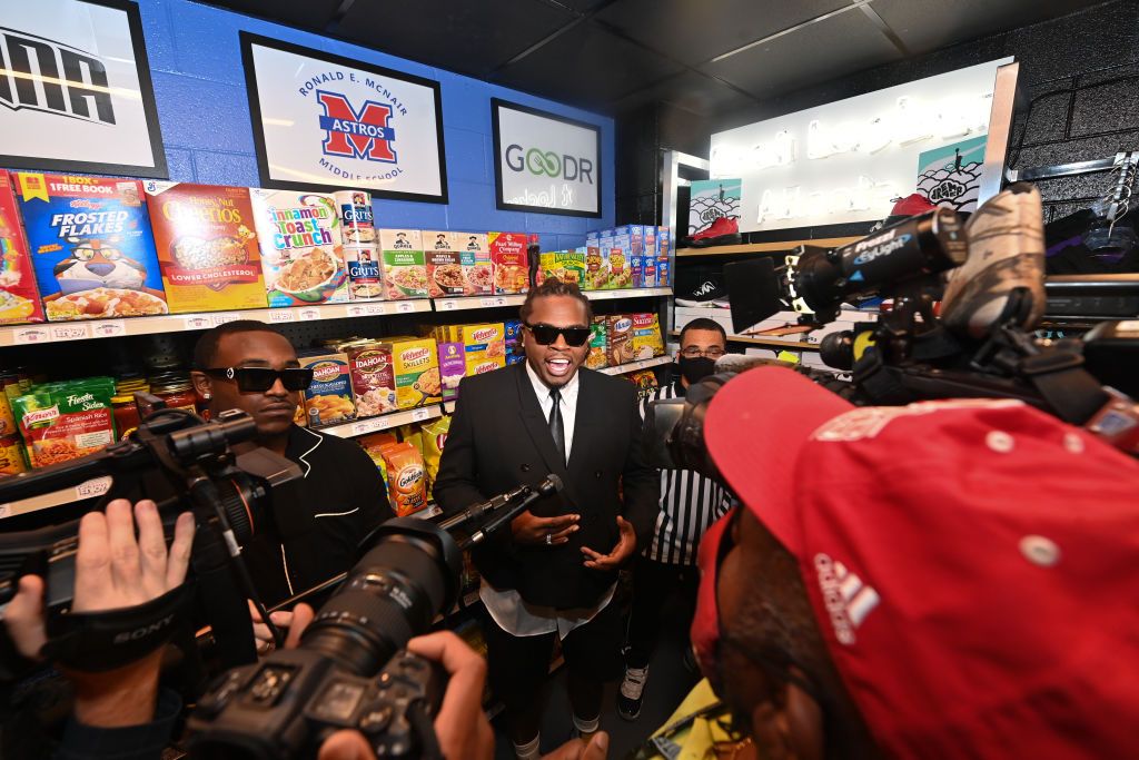 Gunna Visits Ronald E. McNair Middle School