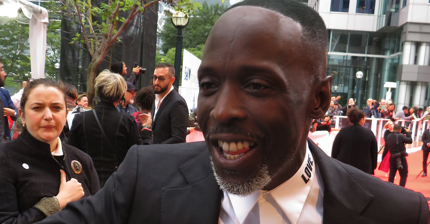 Michael Kenneth Williams at the premiere of The Public, 2018 Toronto Film Festival (Photo: Wikimedia Commons)