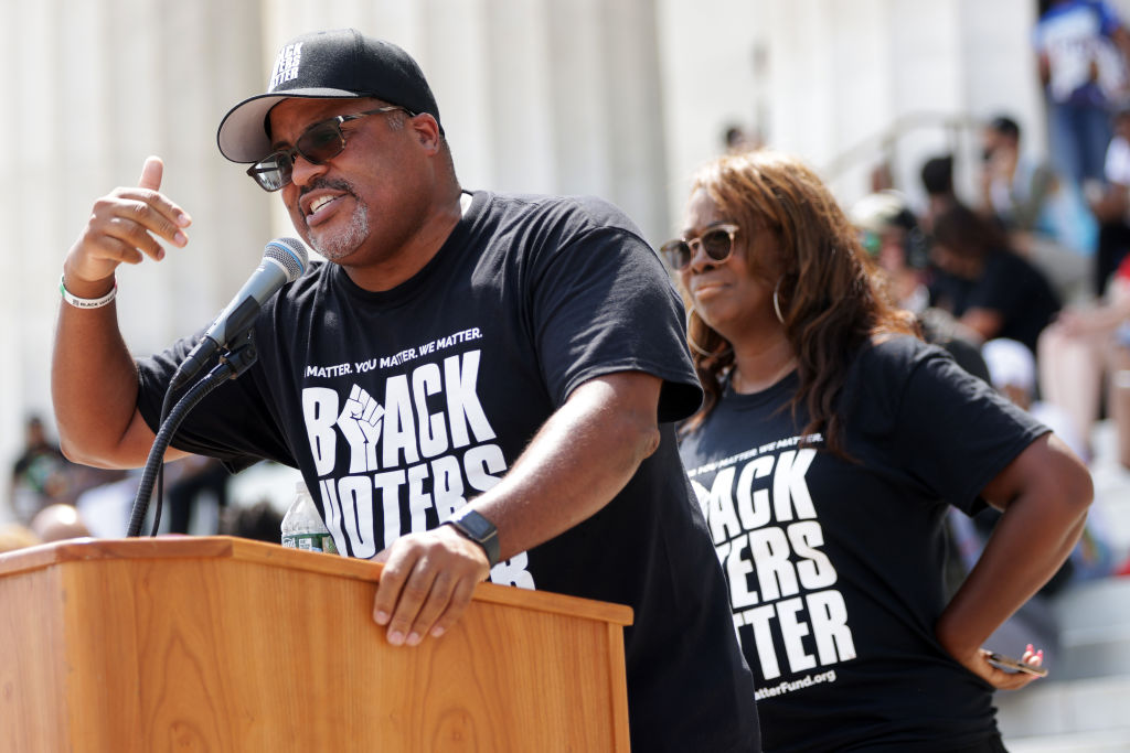 Voting Rights Rallies Held In Washington DC