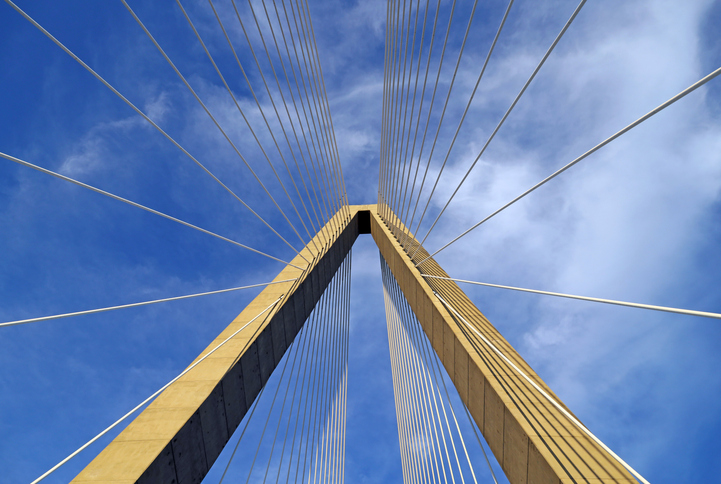 Crossing the bridge