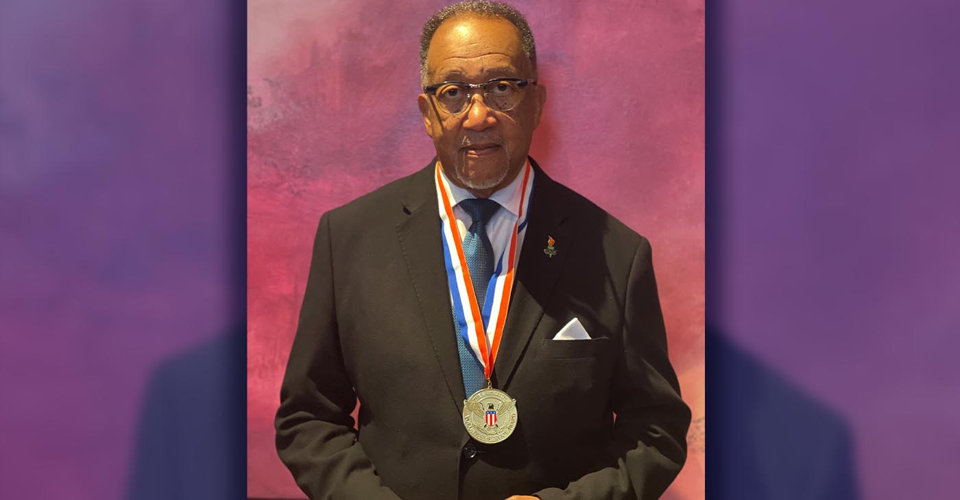 National Newspaper Publishers Association (NNPA) President and CEO Dr. Benjamin F. Chavis Jr. has received the President Joseph R. Biden Jr. Lifetime Achievement Award for Community Service and Civil Rights during a ceremony at Morehouse College in Atlanta.