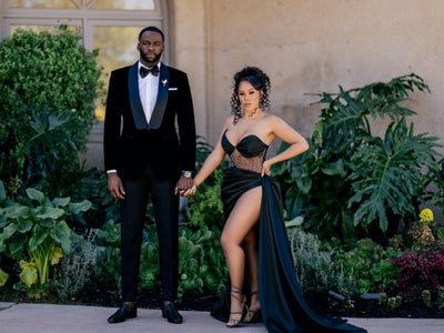 Exclusive: See NBA Star Draymond Green And Hazel Renee’s Stunning Engagement Shoot