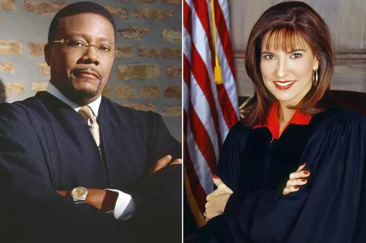 Judge Greg Mathis - Judge Marilyn Milian (via Warner Bros)