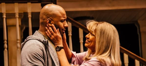 Lee Edward Colston II and Ella Joyce in The First Deep Breath at Geffen Playhouse