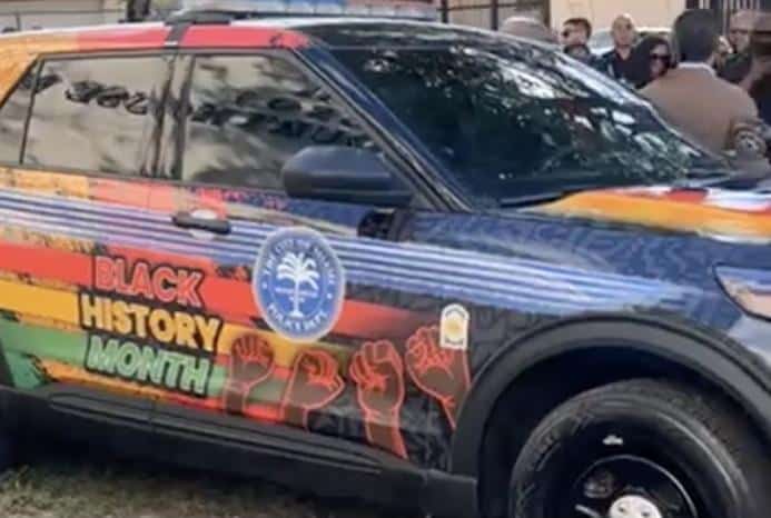 Miami Police Dept - Black History Month Polce Cruisers