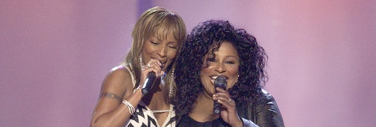 Mary J Blige & Chaka Khan - Getty