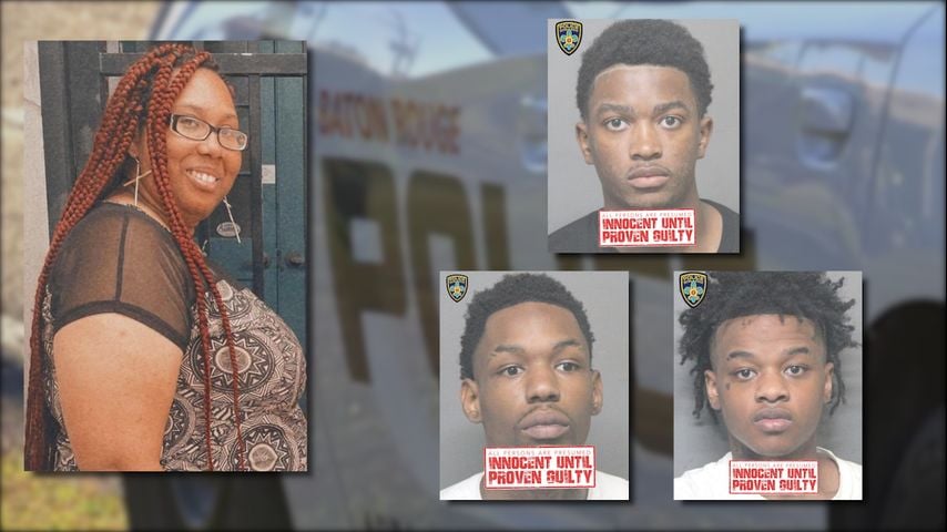 Kerisha Johnson & suspects (Facebook-Baton Rouge PD)