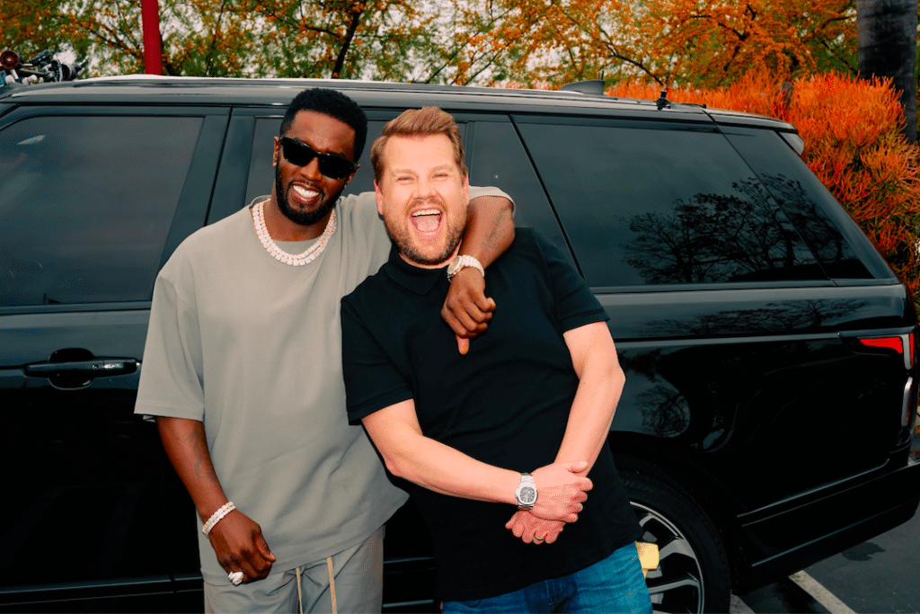 Diddy and James Corden