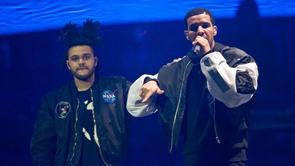 The Weeknd and Drake - Getty