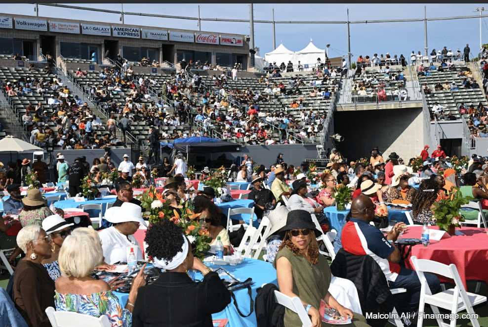Thousands enjoyed the 4th annual Dymally International Jazz & Arts Festival on Sat. Apr. 29 in Carson, Calif., at Dignity Health Sports Park. Photo credit Malcolm Ali.