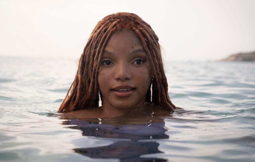 Halle Bailey as Ariel in Disney's live-action THE LITTLE MERMAID.