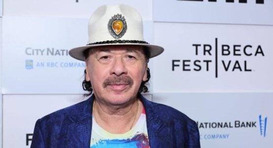 Carlos Santana at film festival