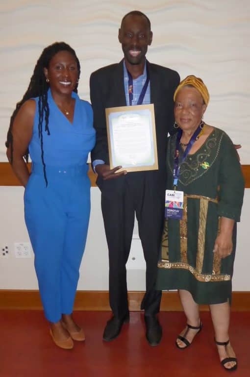 Honorable Cassanda Chase, V. Steve Russell and Dorothy McLeod: Photo Credit, Ricky Richardson