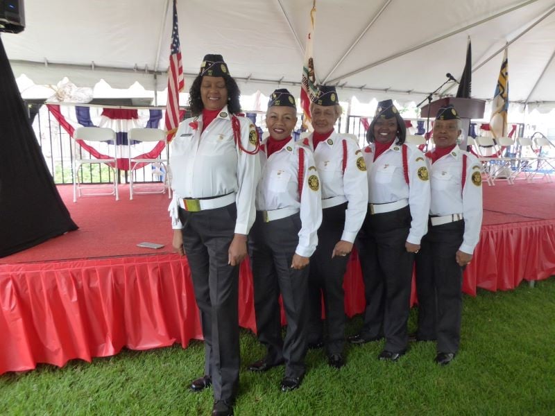 American Legion Auxiliary, Jackie Robinson Unit 252 Color Guard: Photo Credit, Ricky Richardson